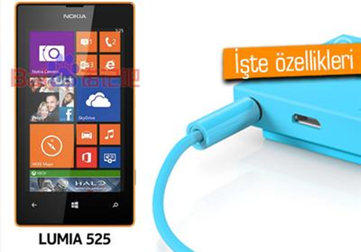 Fiyat Performans Ürünü Lumia 525\'in Teknik Özellikleri Belli Oldu