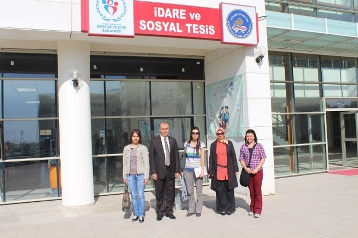 Gençlik Merkezinden Kredi Yurtlar Kurumuna Ziyaret