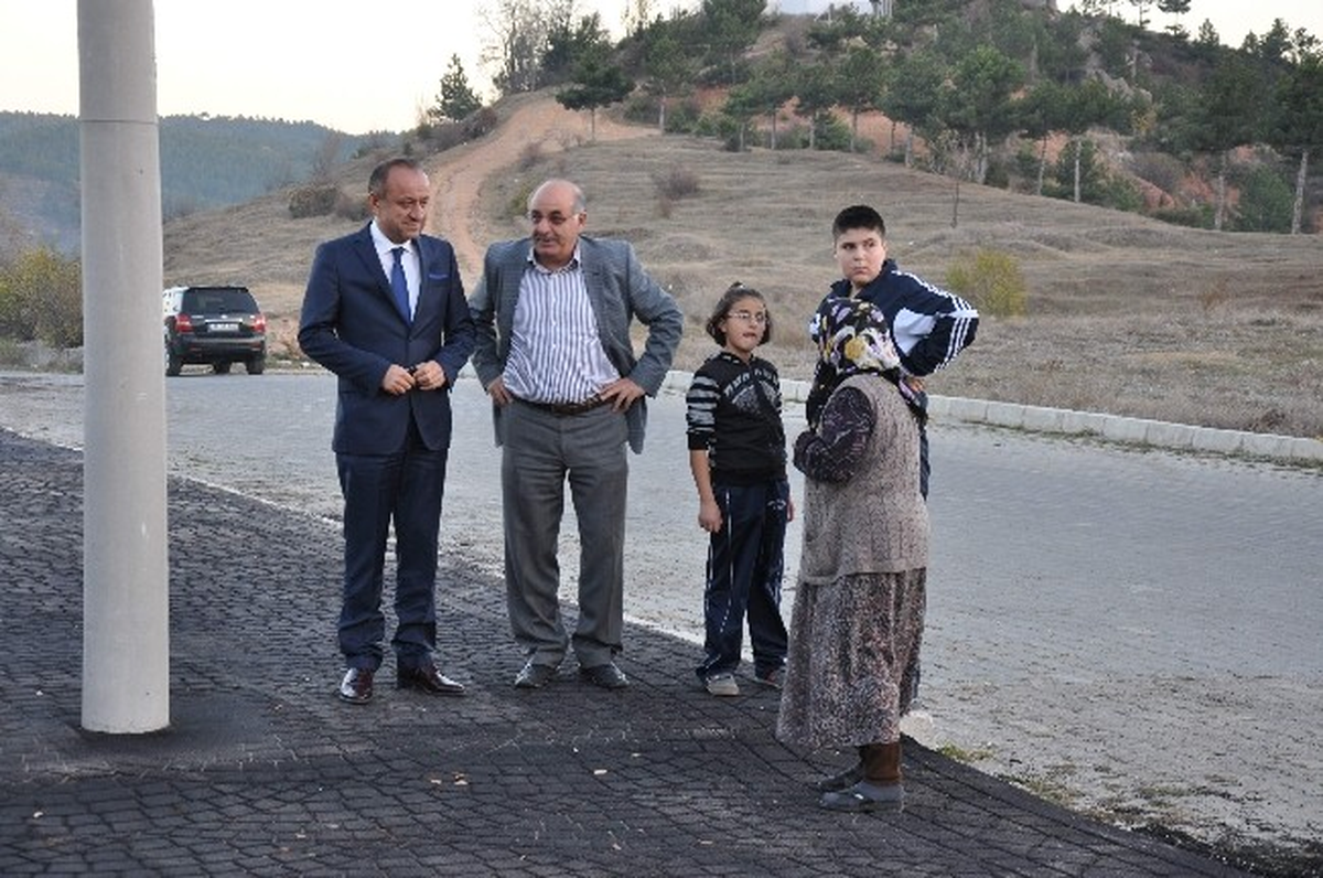 Kastamonu\'da Renkli Asfalt Çalışmaları