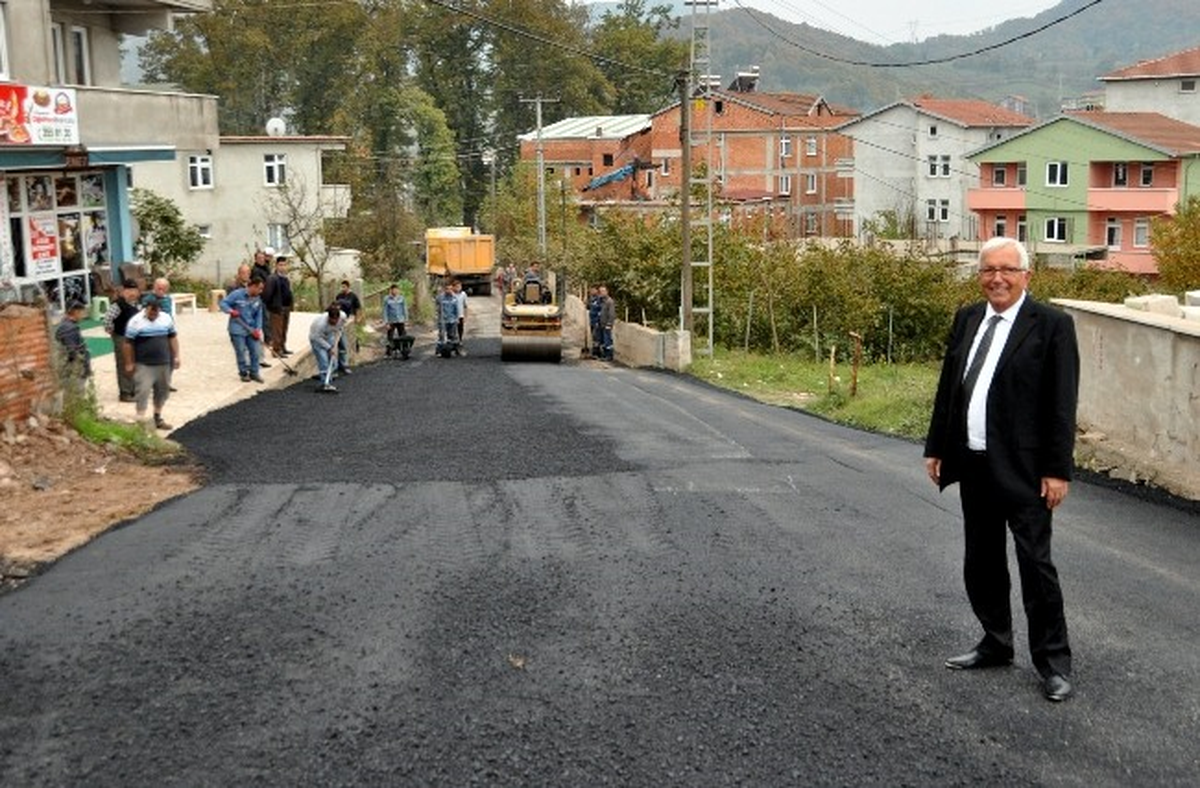 Kdz Ereğli\'de Asfalt Çalışmaları Sürüyor