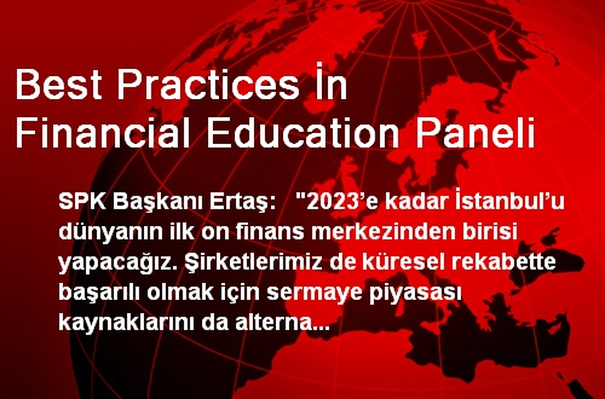 Best Practices İn Financial Education Paneli