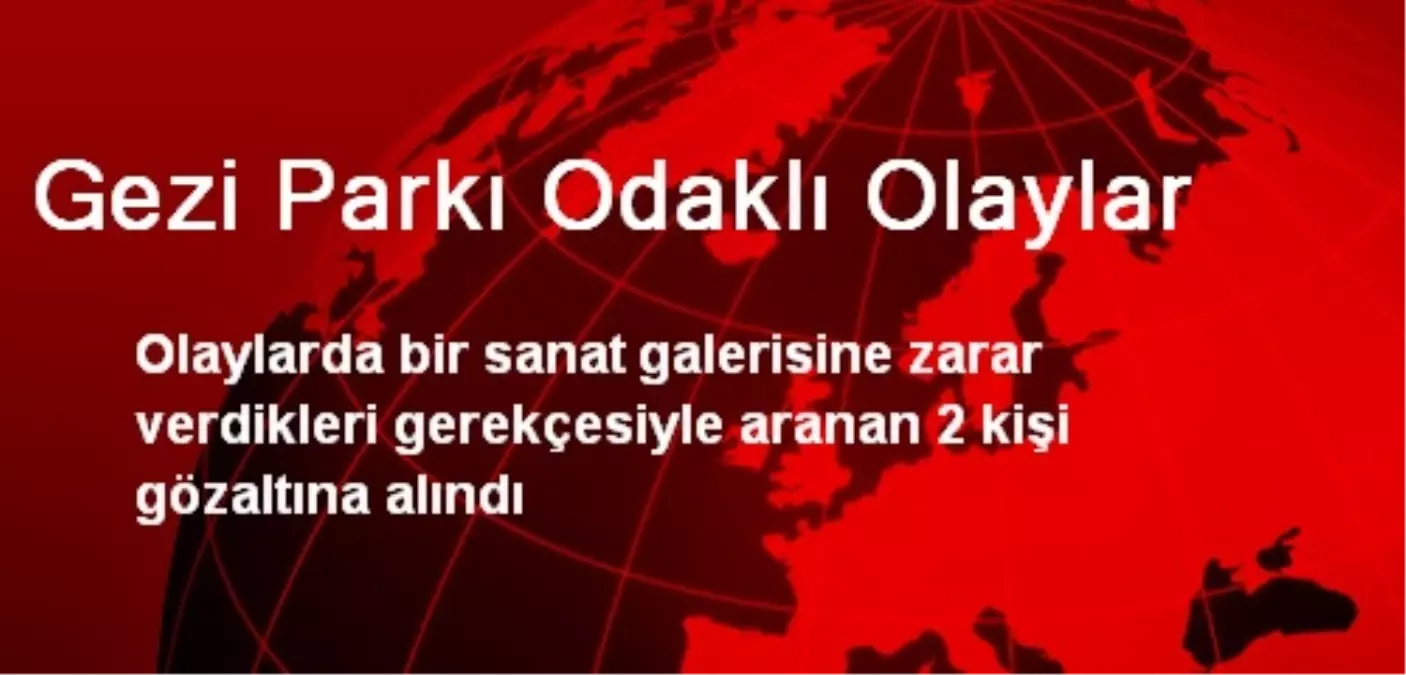 Gezi Parkı Odaklı Olaylar