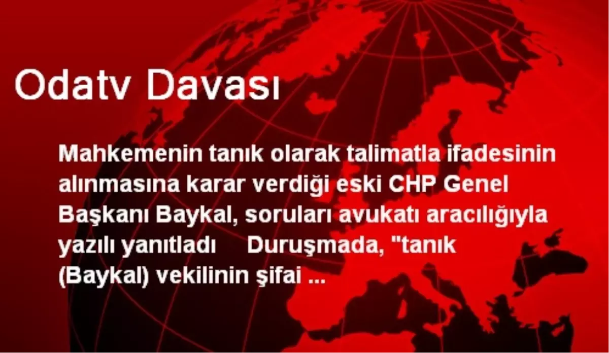 Odatv Davası