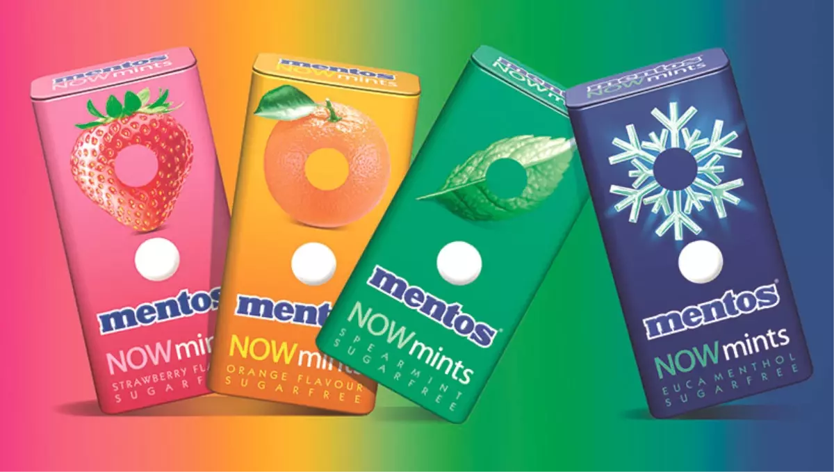 Şeker Boyut Değiştirdi: Mentos NOWmints