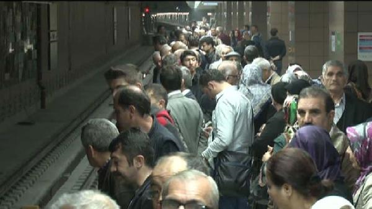 Tarihi Vuruş Sırasında Marmaray