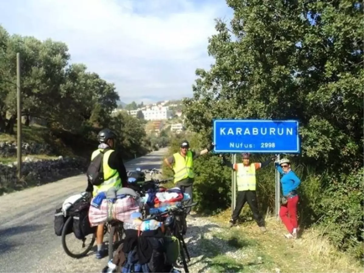 Zirve Selçuk Bisiklet Takımı Karaburun\'a Pedal Bastı