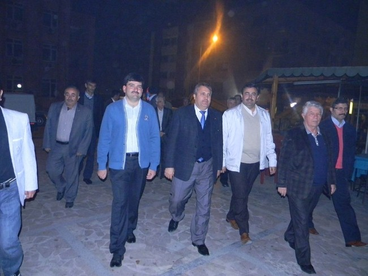 Ak Partili Çerçi Kırkağaç\'ta Destek Aradı