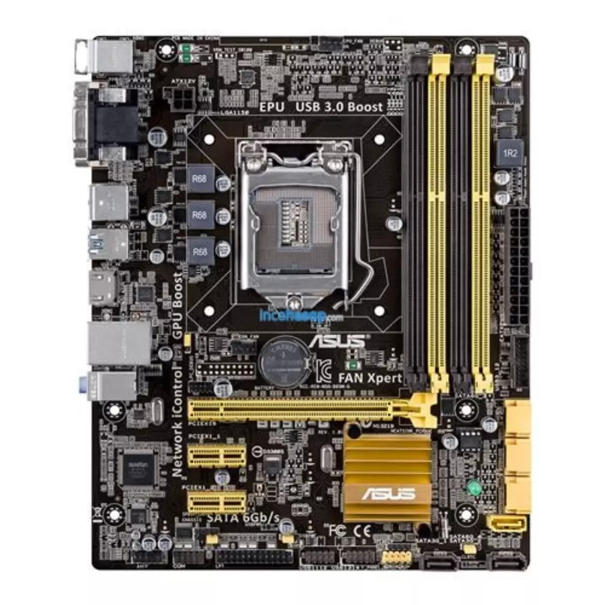 Asus B85m-G B85 Ddr3 Sata3 Glan Usb3 1150p 16x