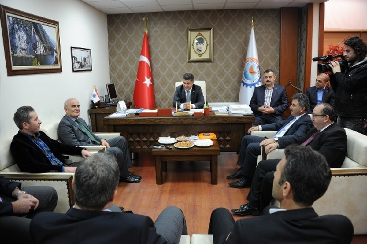 Başkan Yılmaz\'dan Btso\'ya Ziyaret