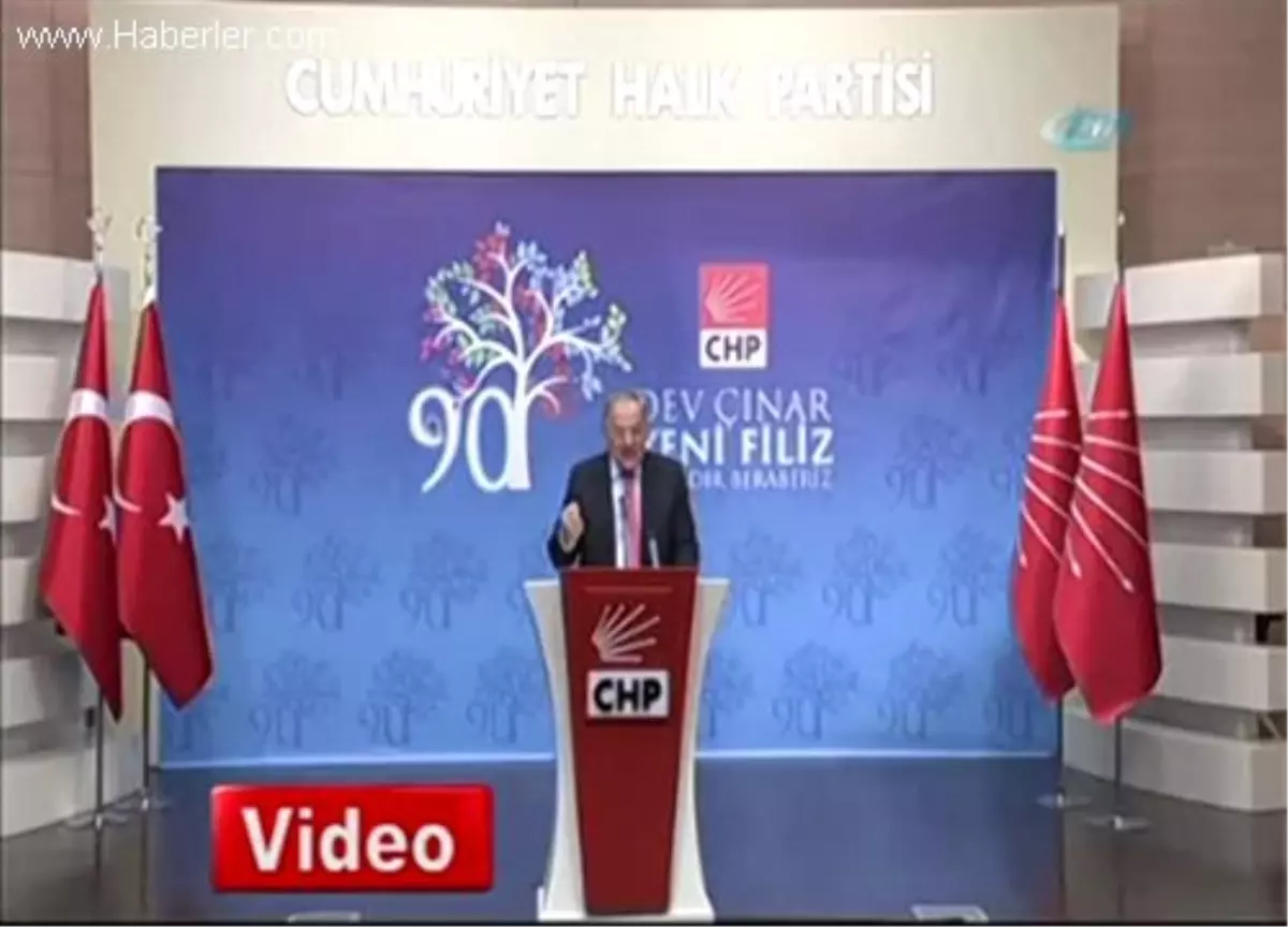 CHP\'den Başbakan Erdoğan\'a Sert Tepki