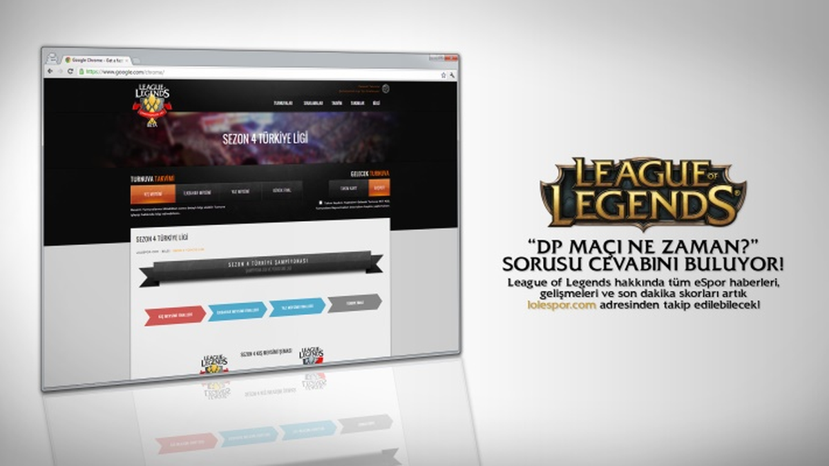 Dijital Rekabetin ve eSpor\'un Yeni Adresi lolespor.com Yayında
