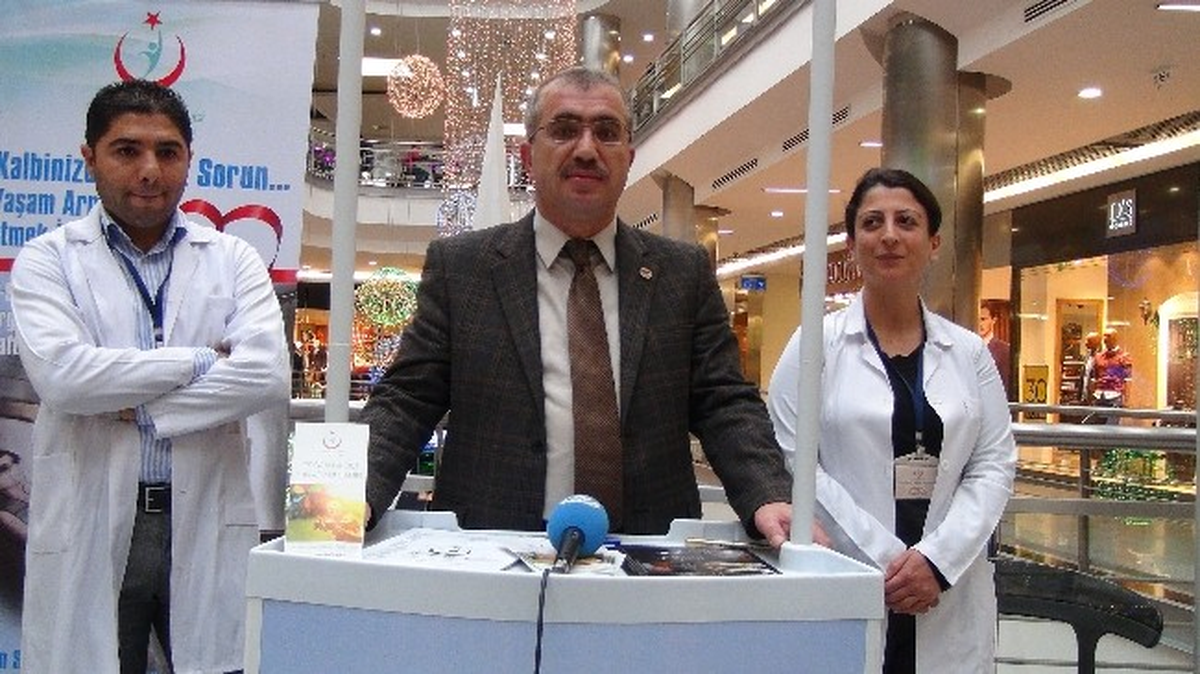 Diyarbakır Sağlık Müdürlüğü Ninova Park\'ta Organ Bağışı Standı Açtı