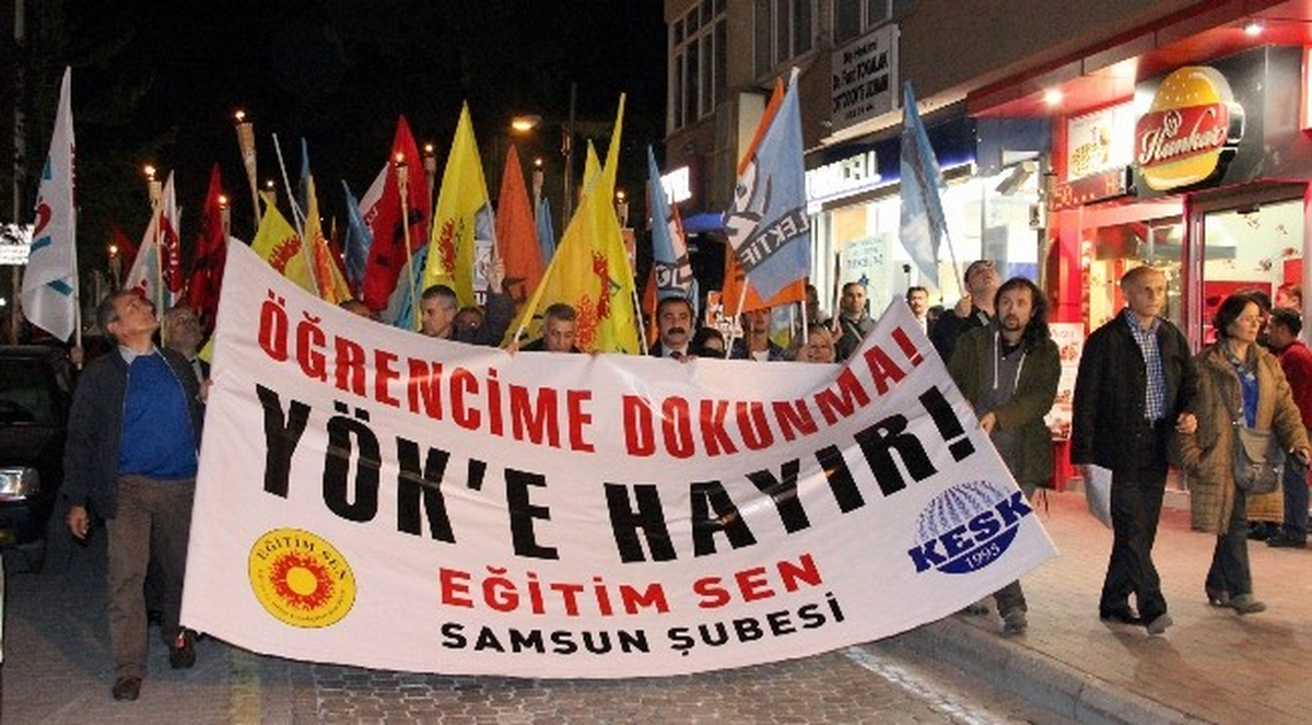 Eğitim-Sen\'den Yürüyüş