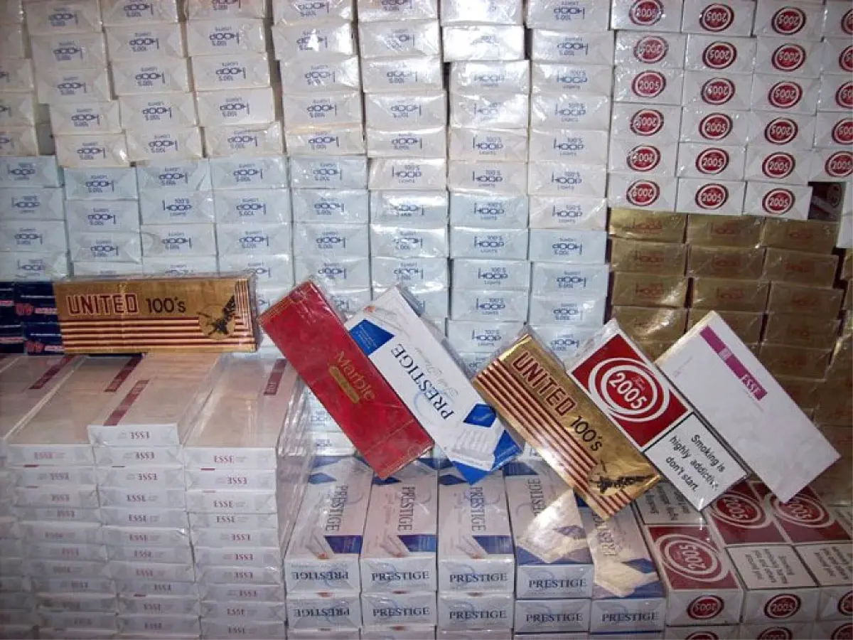 Erzurum\'da 24 Bin 20 Paket Kaçak Sigara Ele Geçirildi