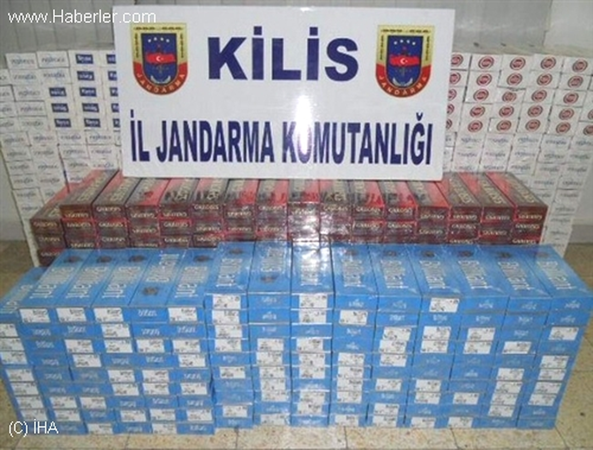 Kilis\'te Kaçakçılık Operasyonu Yapıldı