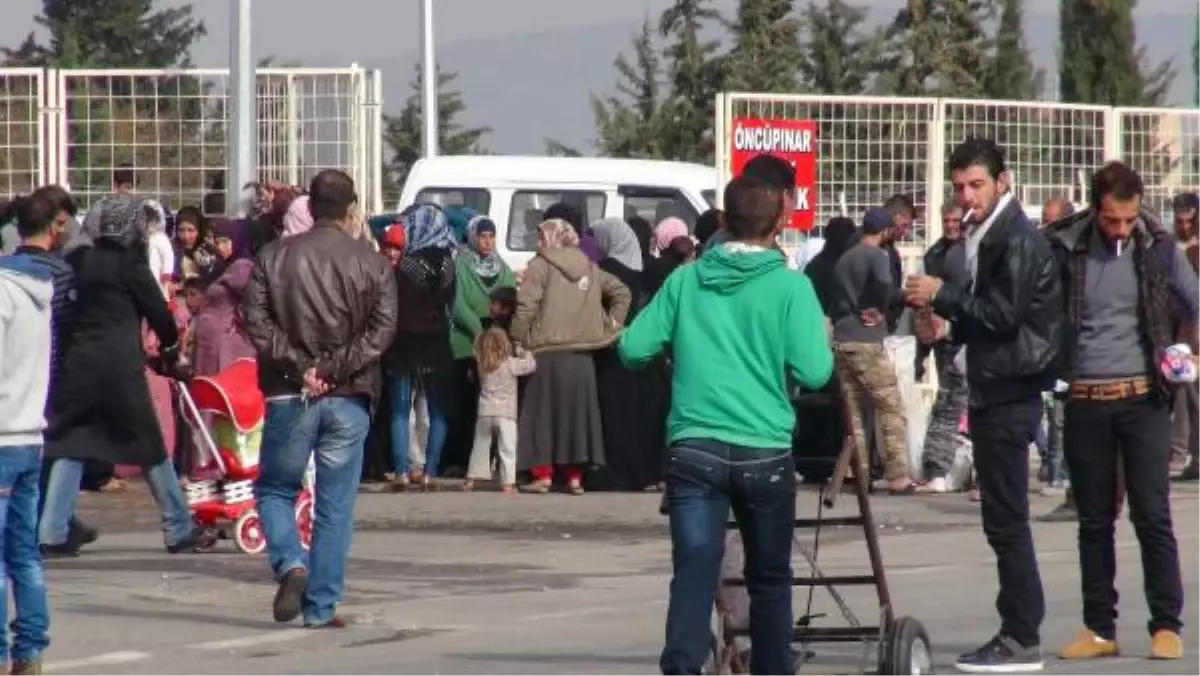 Öncüpınar Sınır Kapısında Hareketlilik Yaşanıyor