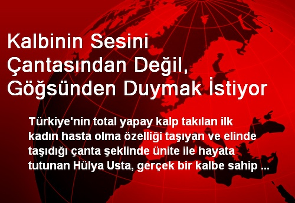 Kalbinin Sesini Çantasından Değil, Göğsünden Duymak İstiyor