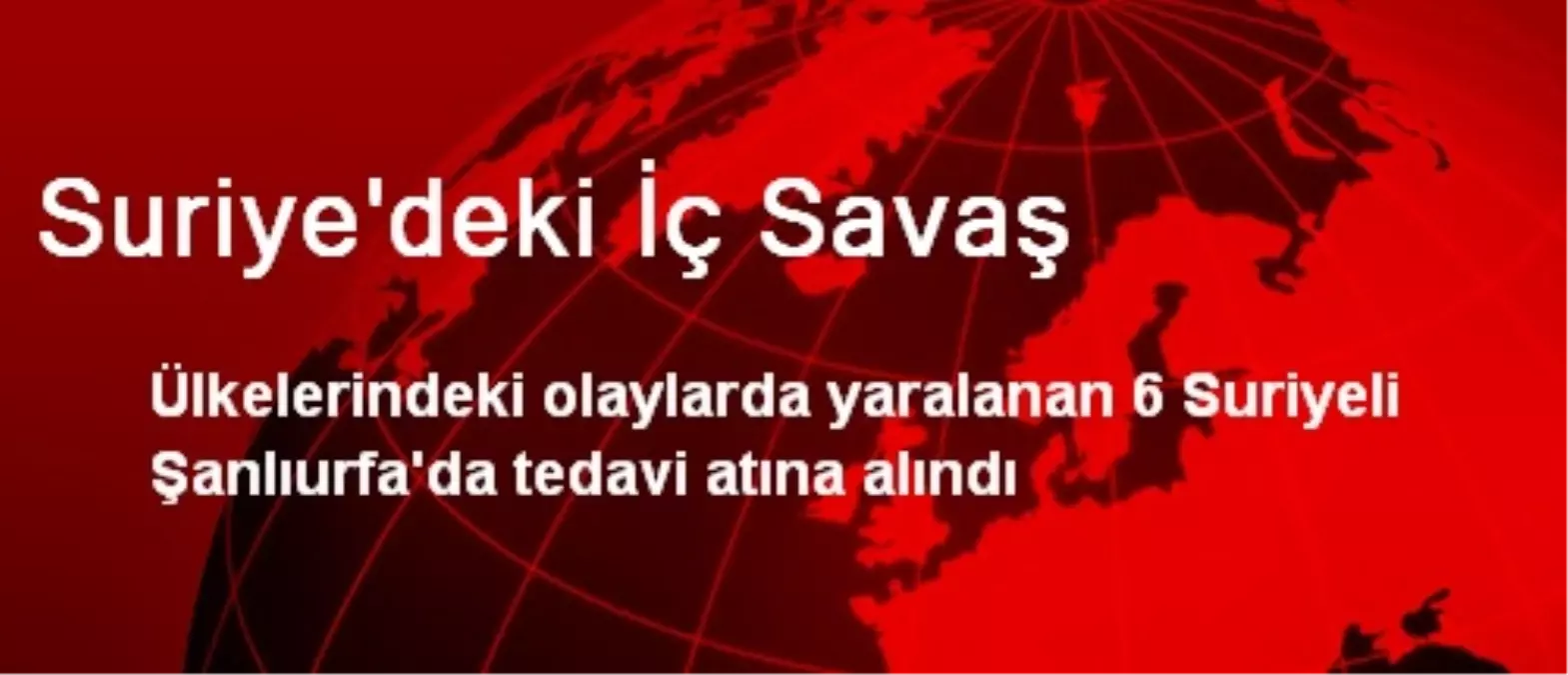 Suriye\'deki İç Savaş