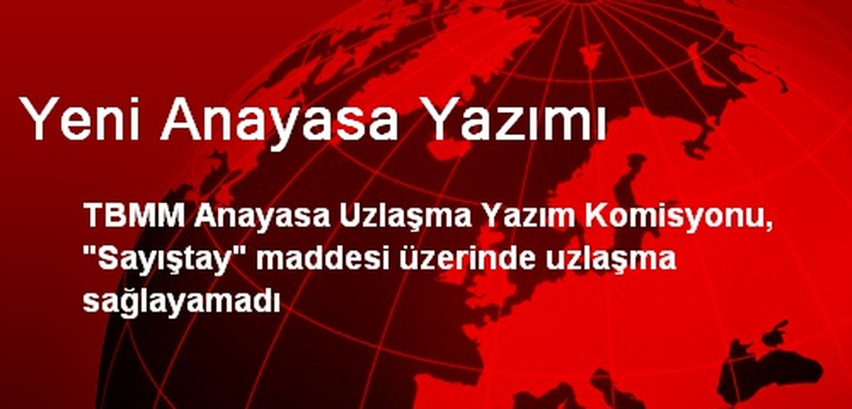 Yeni Anayasa Yazımı