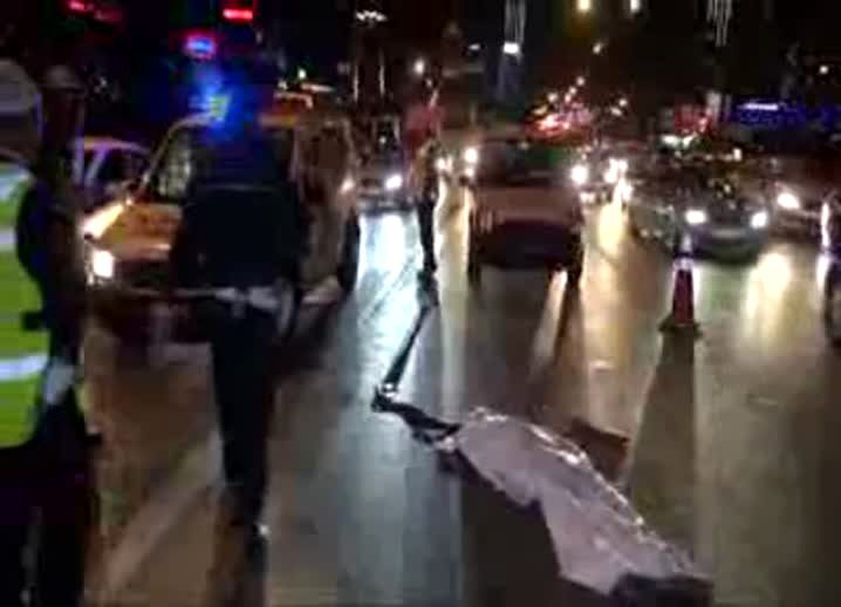 Tem\'de Karşıdan Karşıya Geçmeye Çalışırken Canından Oldu