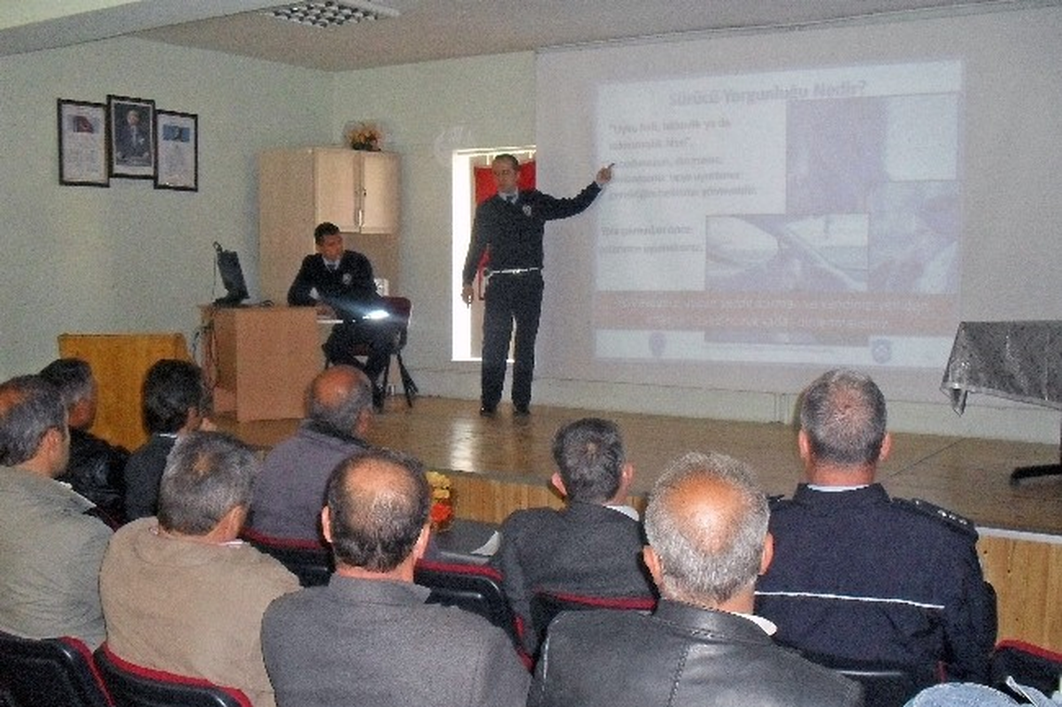 Torul\'da Taşımalı Eğitim Şoförlerine Eğitim