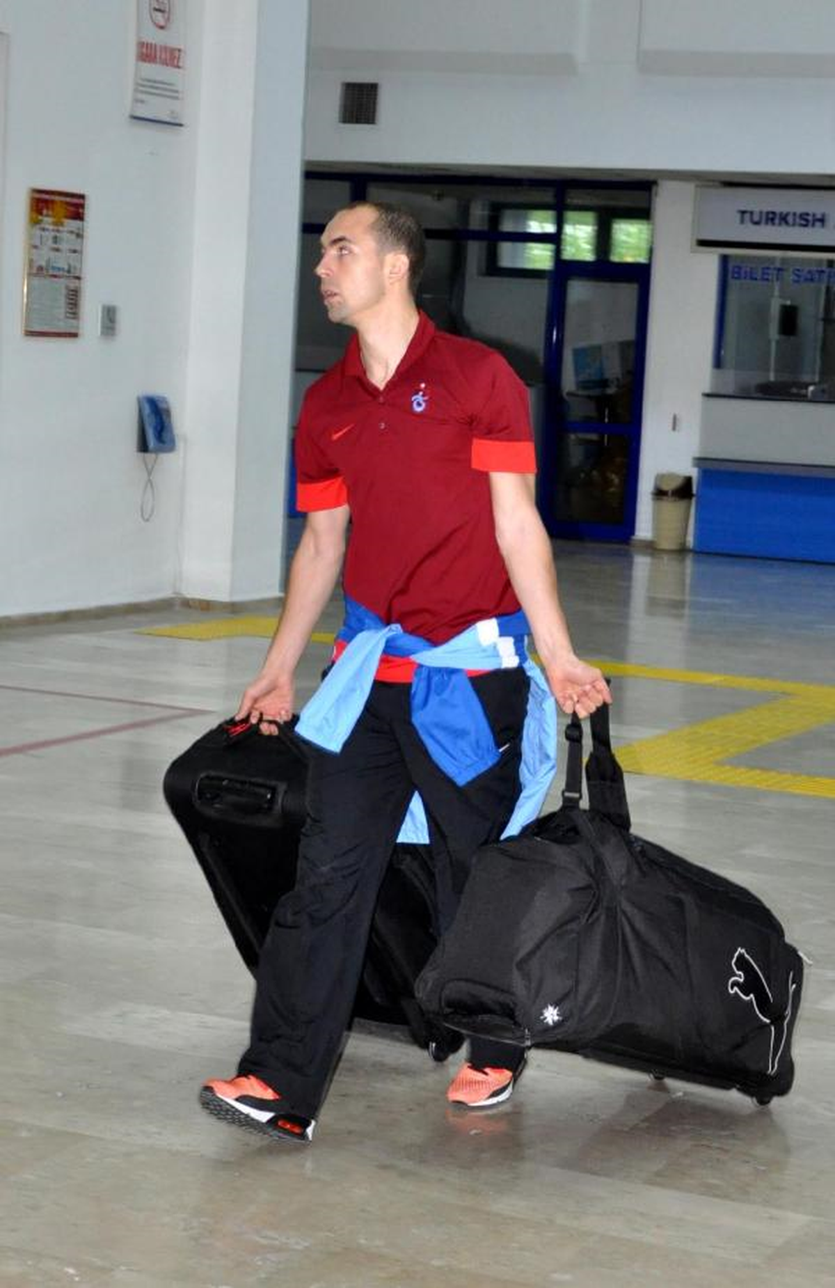 Trabzonspor Polonya\'ya Gitti