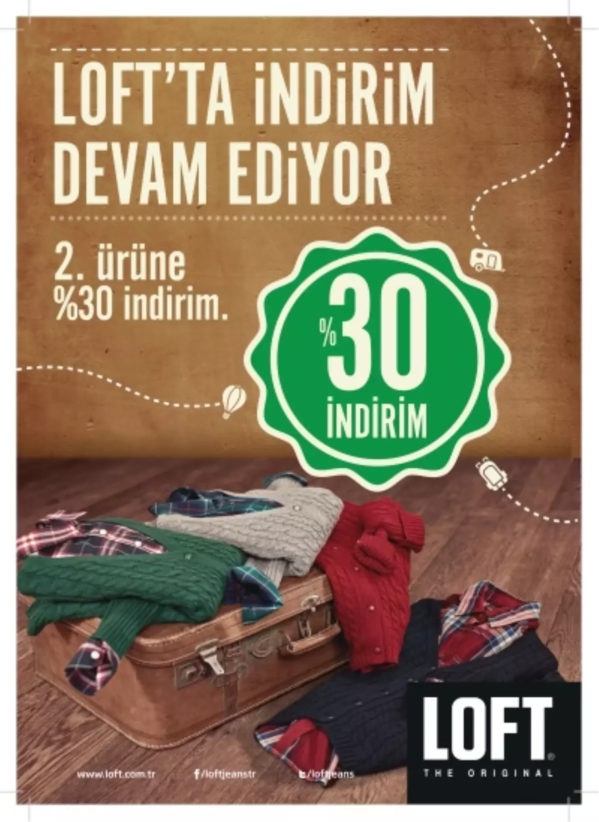 Yeni Sezon İndirimi Loft\'ta Devam Ediyor