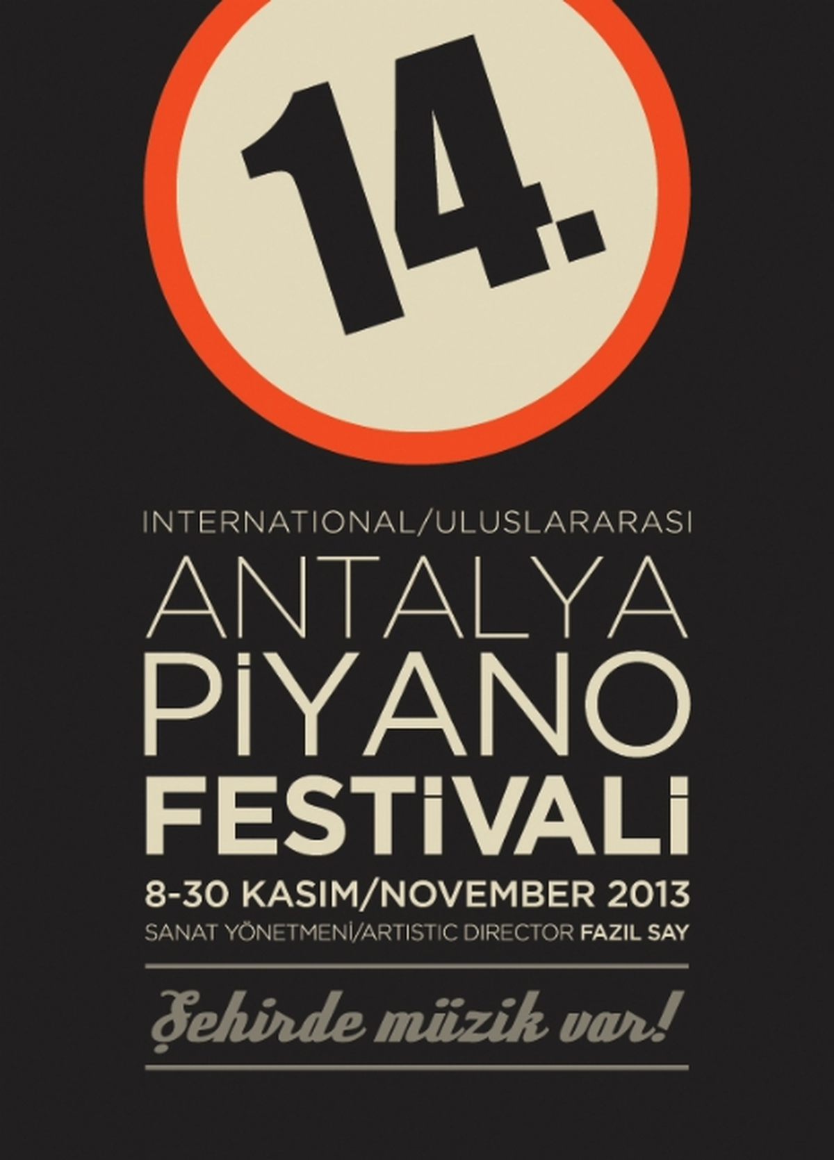 14. Uluslararası Antalya Piyano Festivali