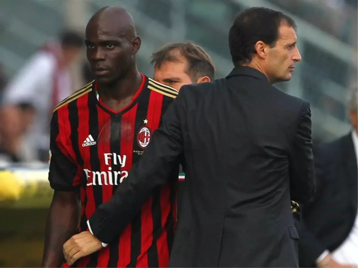 Allegri: Balotelli\'yi Yedek Bıraktım Çünkü...