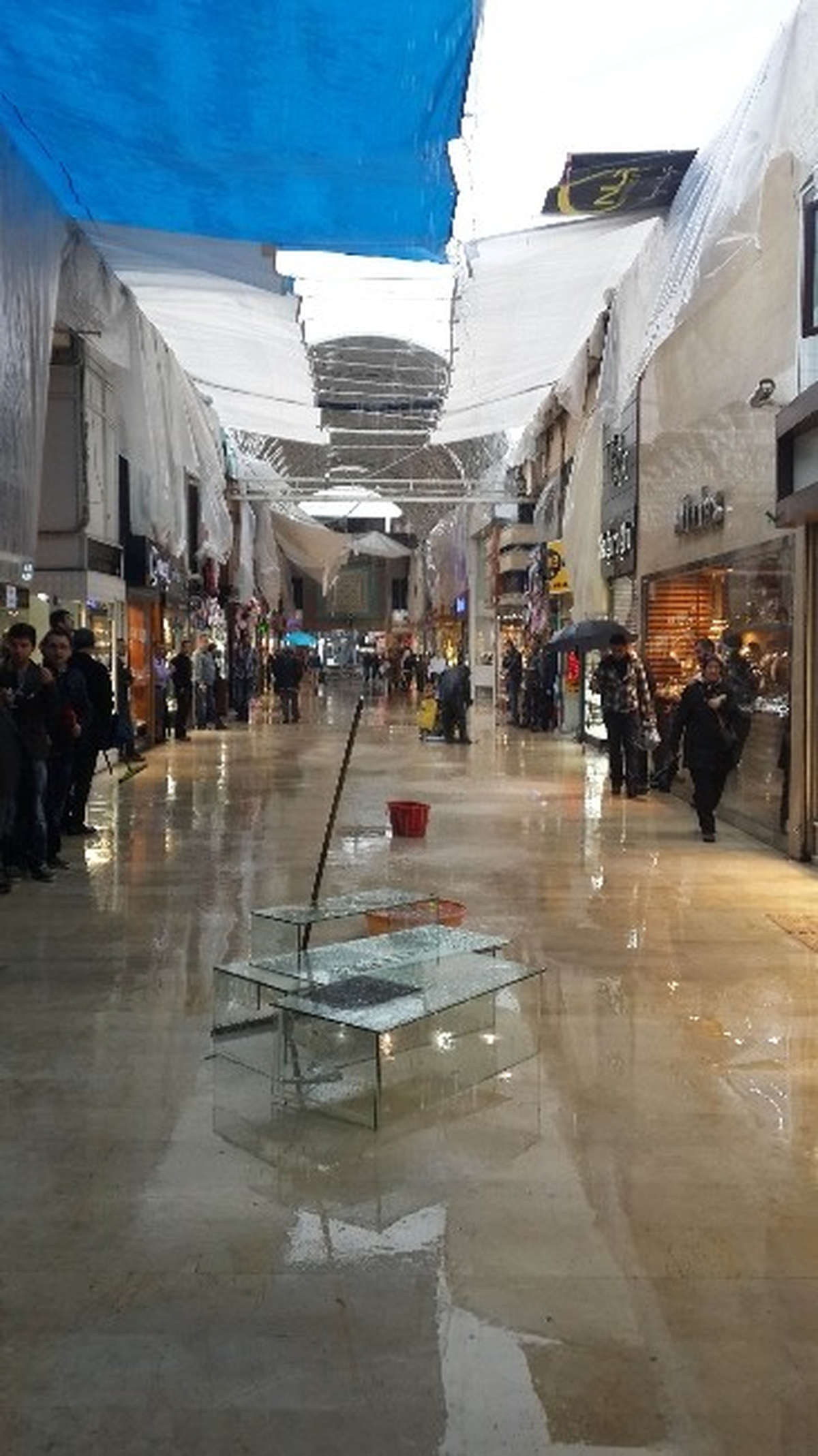 Kapalıçarşı Göle Döndü