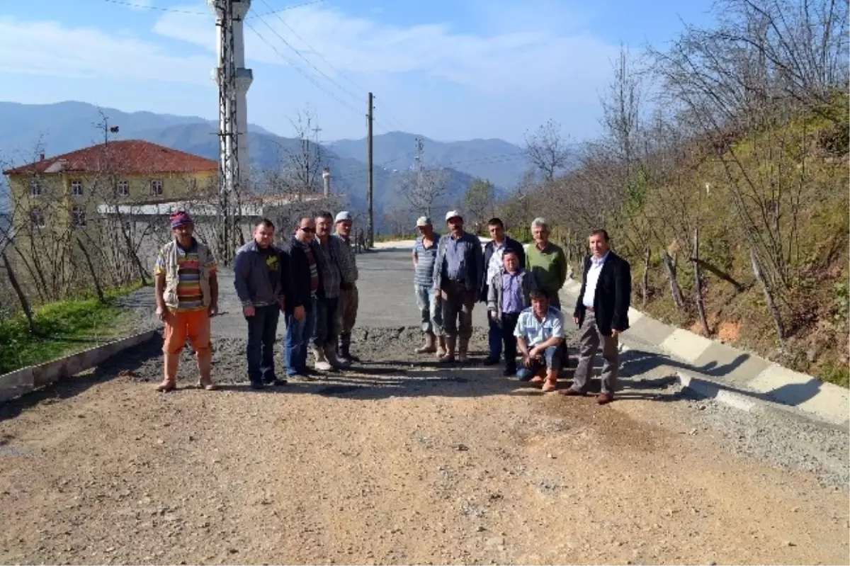 Köydes 3.etap Beton Yol Çalışmaları