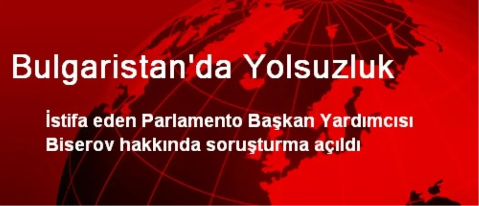 Bulgaristan\'da Yolsuzluk