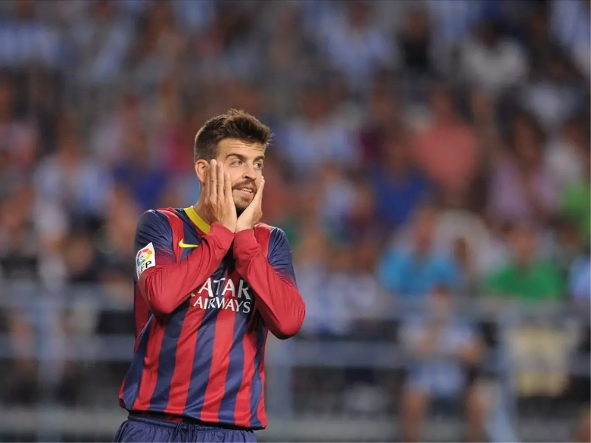 Barcelona\'da Pique\'den Barça\'ya Kötü Haber