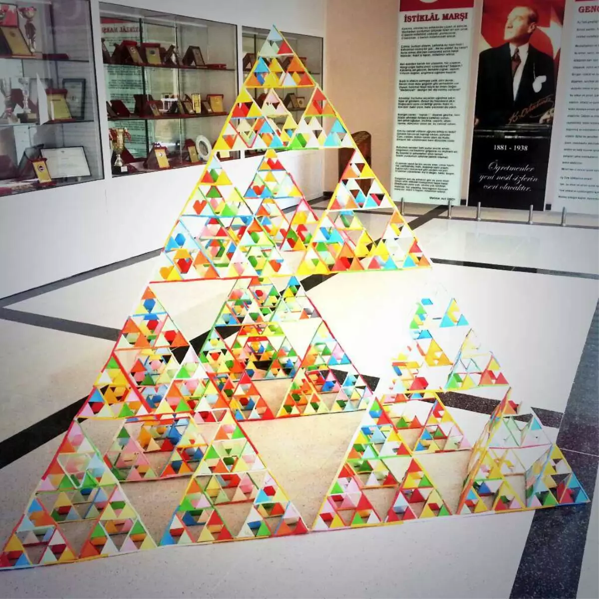 Sunguroğlunda Kolejinde Matamatikten Apartman Yarışması