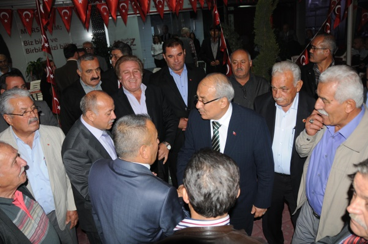Tarsuslu Muhtarlardan Başkan Kocamaz\'a Ziyaret