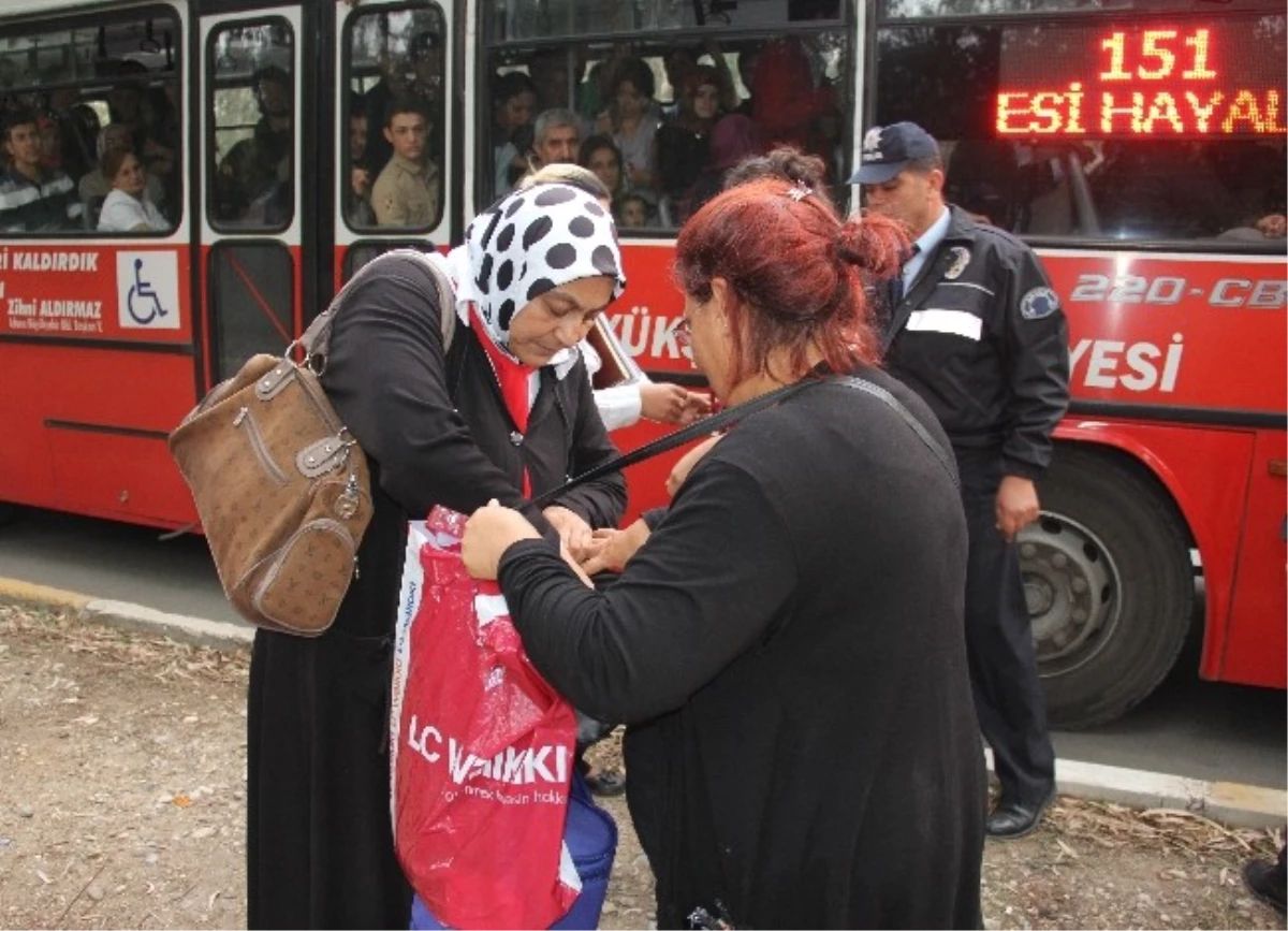Adana\'da Toplu Taşıma Aracında Hırsızlık Alarmı