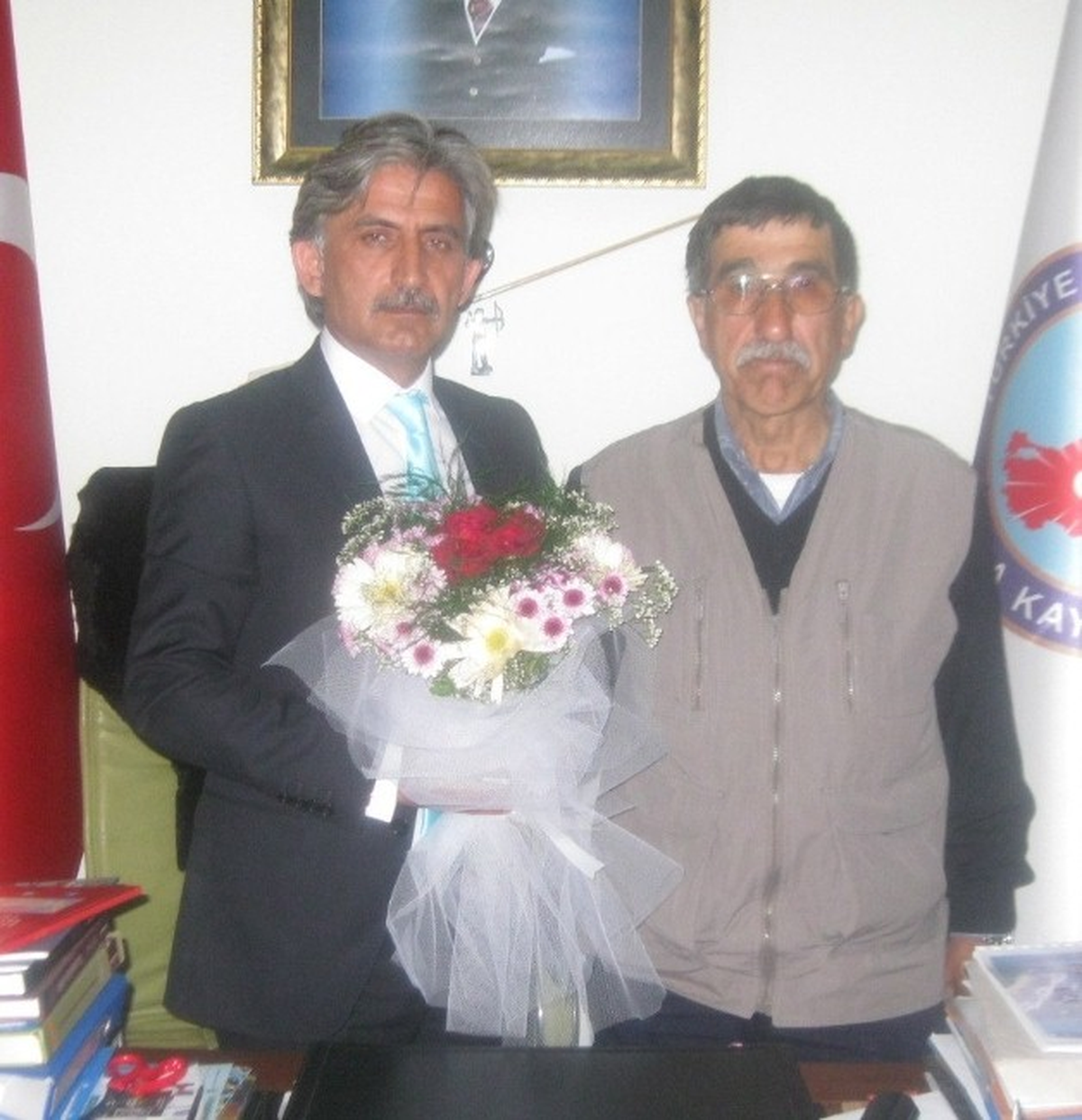Zeki Akaydın Kaymakam Genel\'i Ziyaret Etti