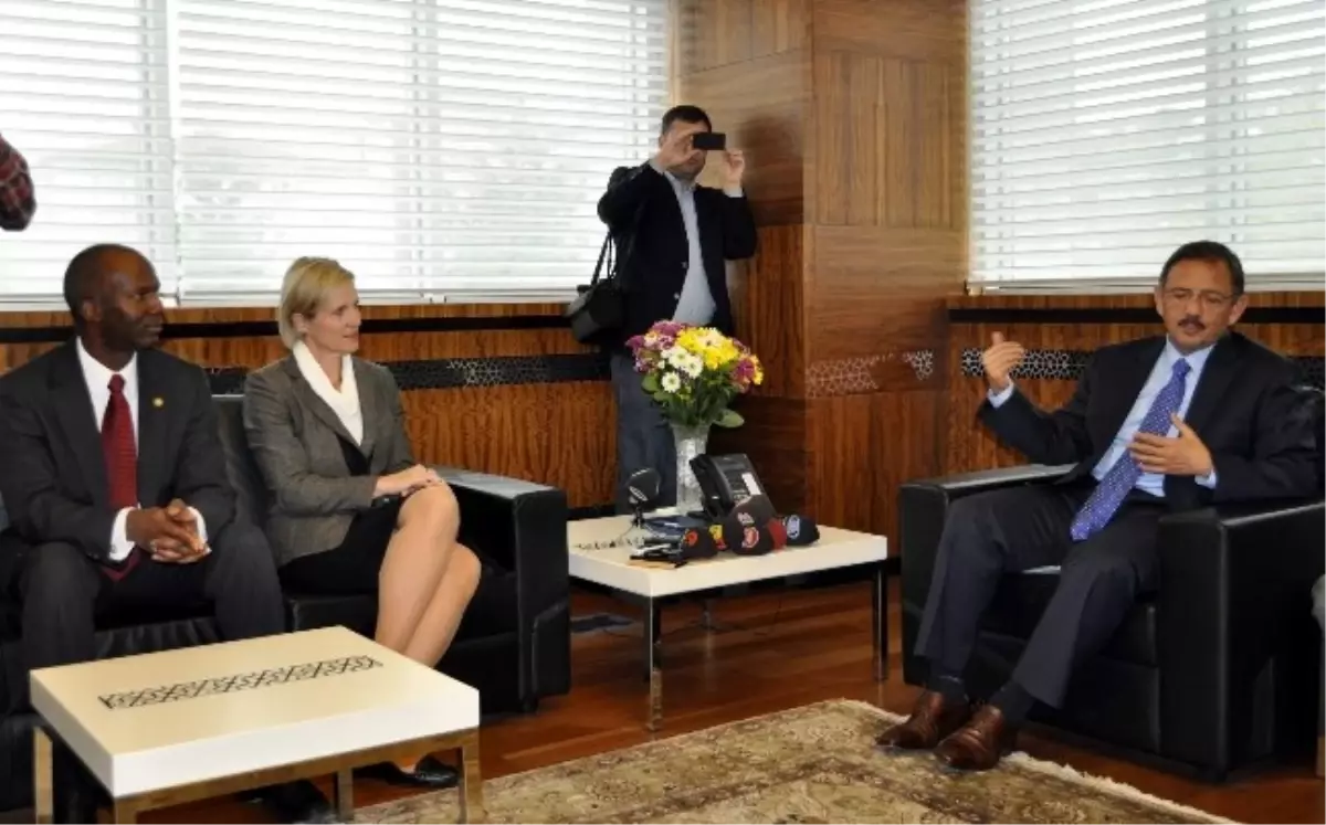 Amerikalı Heyet, Özhaseki\'yi Ziyaret Etti