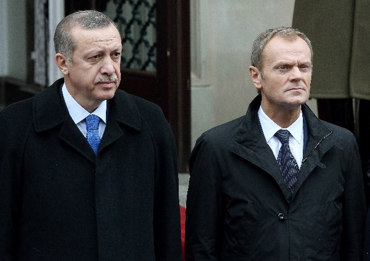 Başbakana Varşova\'da Resmi Karşılama Töreni Yapıldı