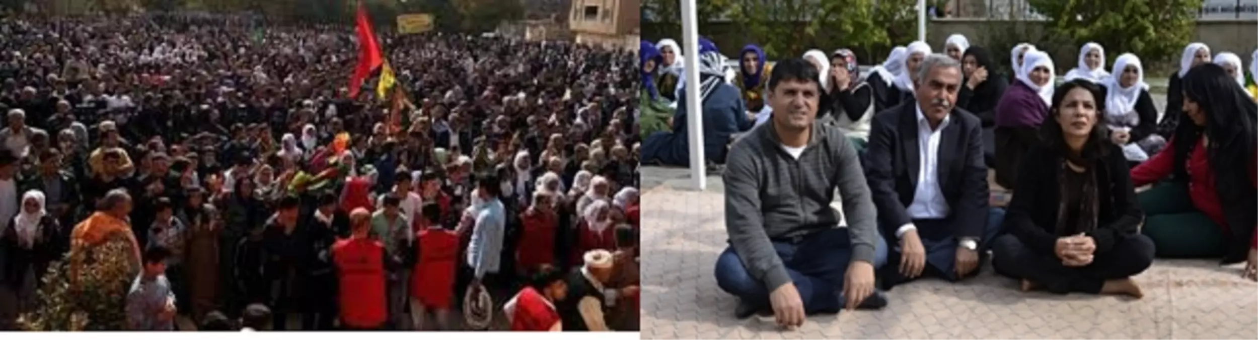 Batman\'da Yüzlerce Kişi Duvar Eylemine Gitti