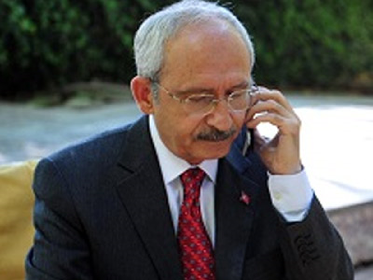 CHP Lideri Kılıçdaroğlu\'ndan Fenerbahçe Teknik Direktörü Yanal\'a Geçmiş Olsun Telefonu