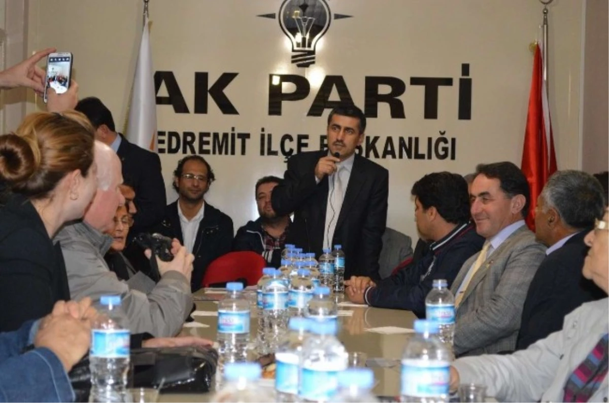 Edremit AK Parti\'de Delegeler Aday Adaylarını Terletti