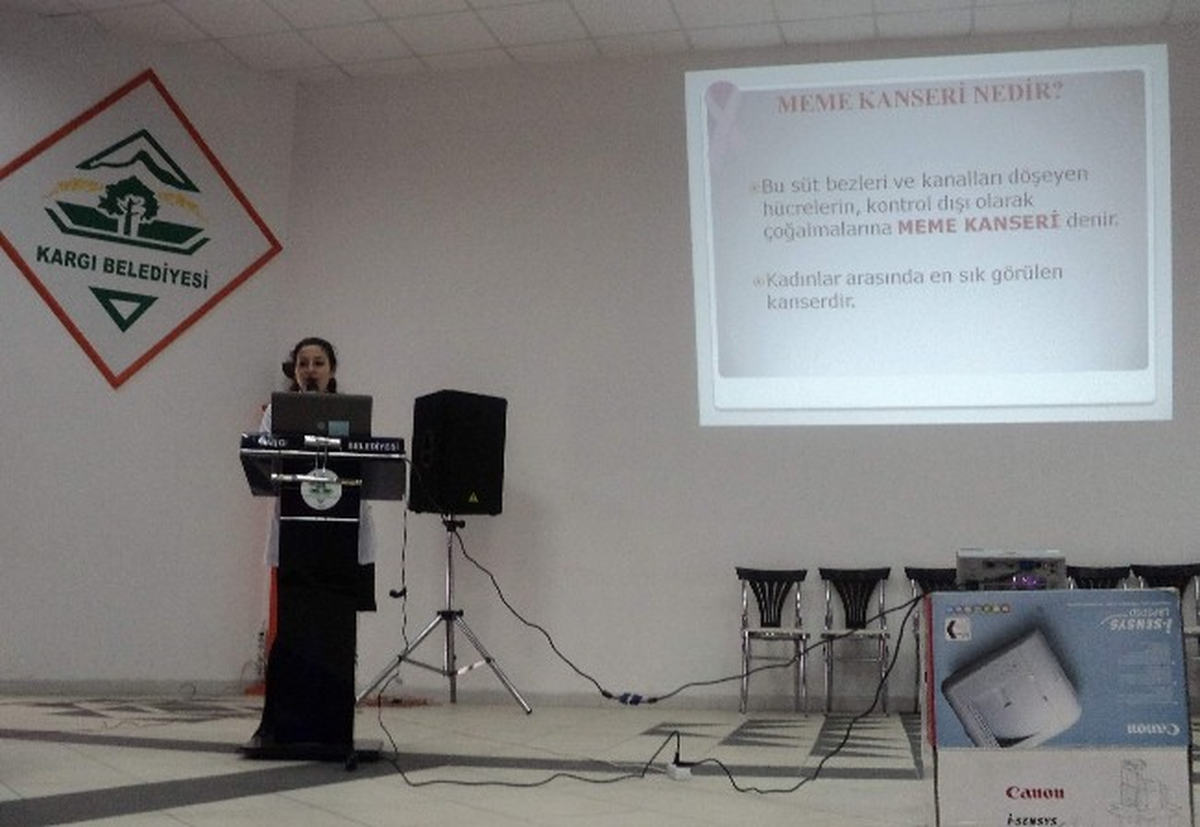 Kargı\'da Meme Kanseri Semineri Düzenlendi