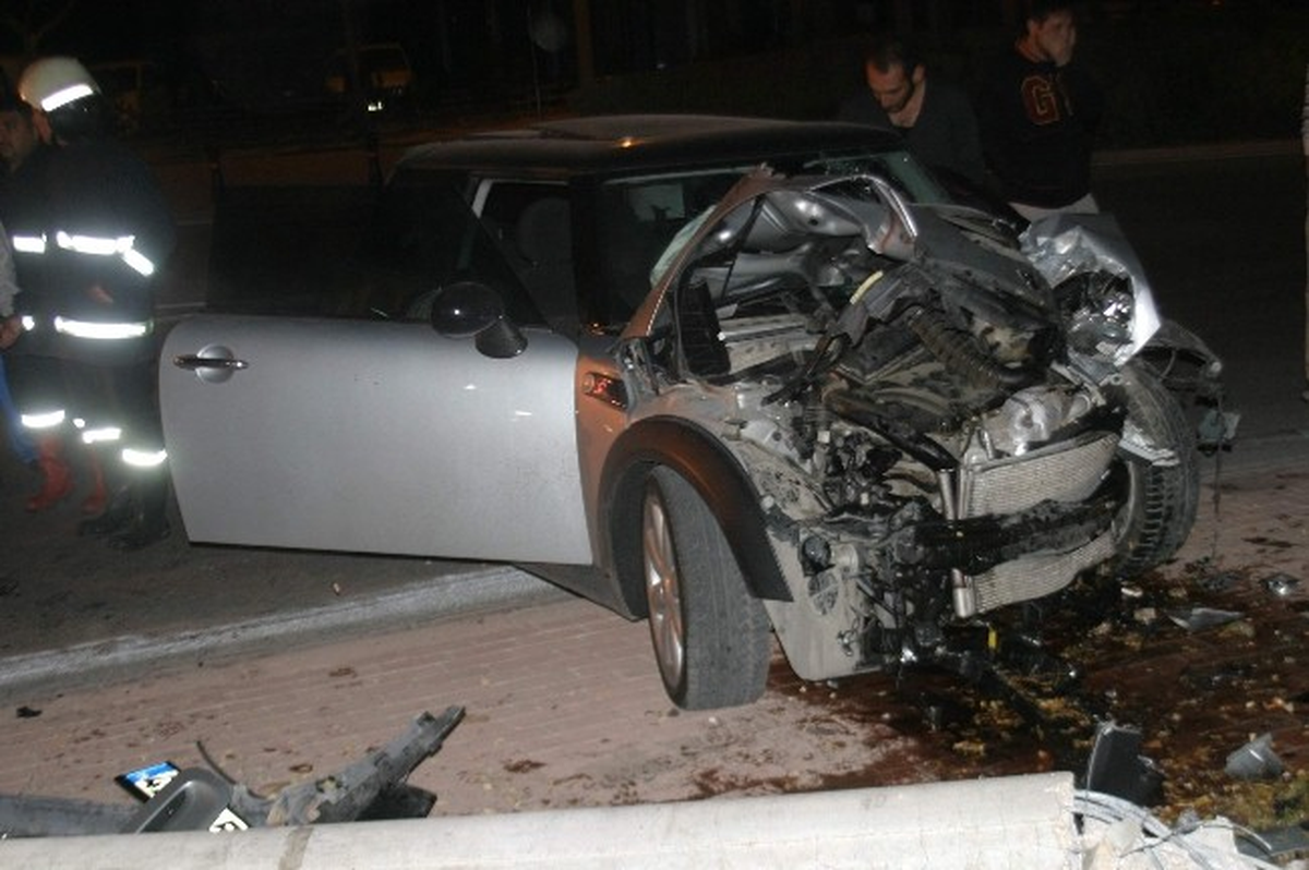 Konya\'da Trafik Kazası : 3 Yaralı