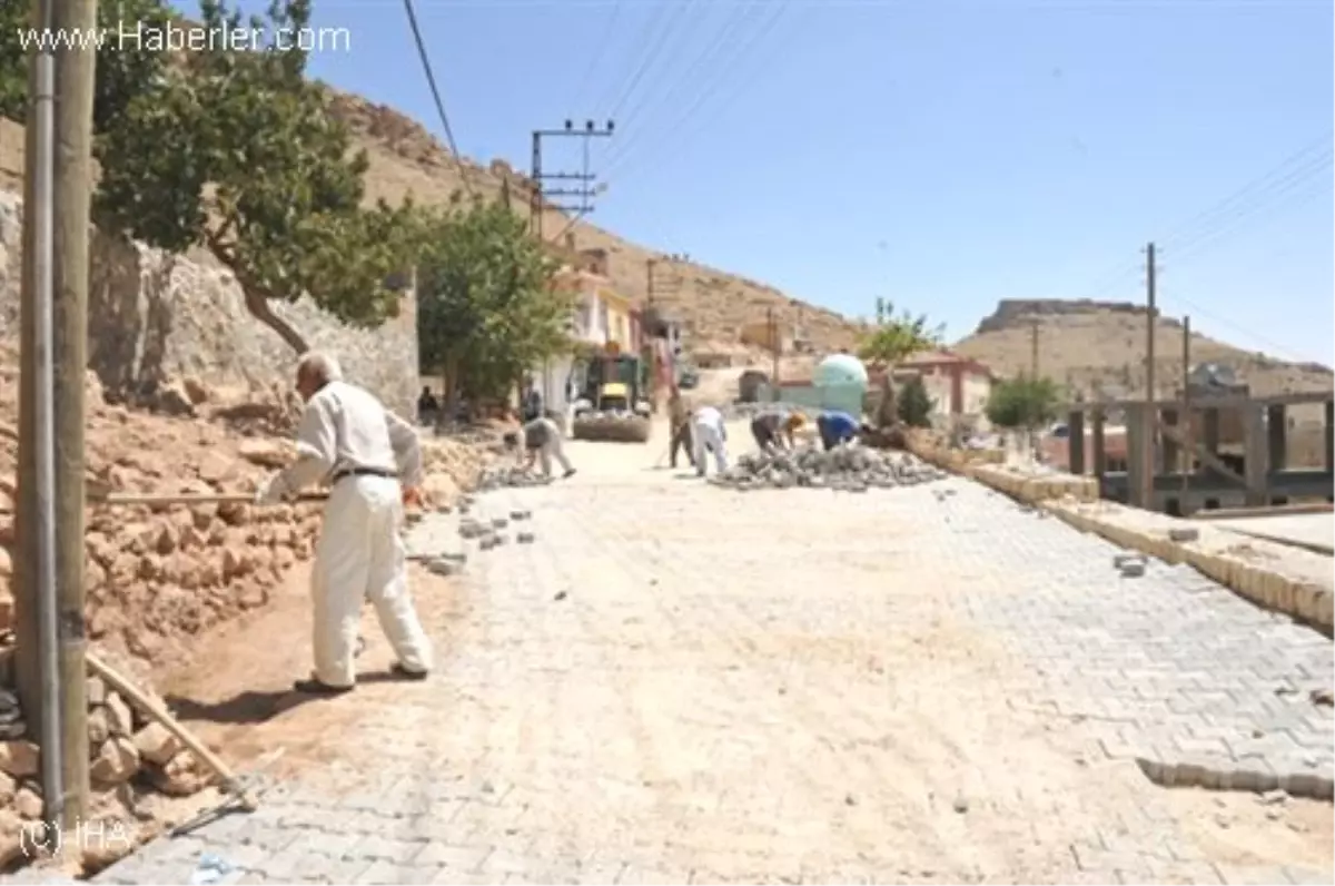 Mardin\'de Yol Yapım Çalışmaları