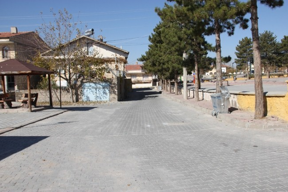 Uçhisar\'da Çevre Düzenleme Çalışmaları Sürüyor