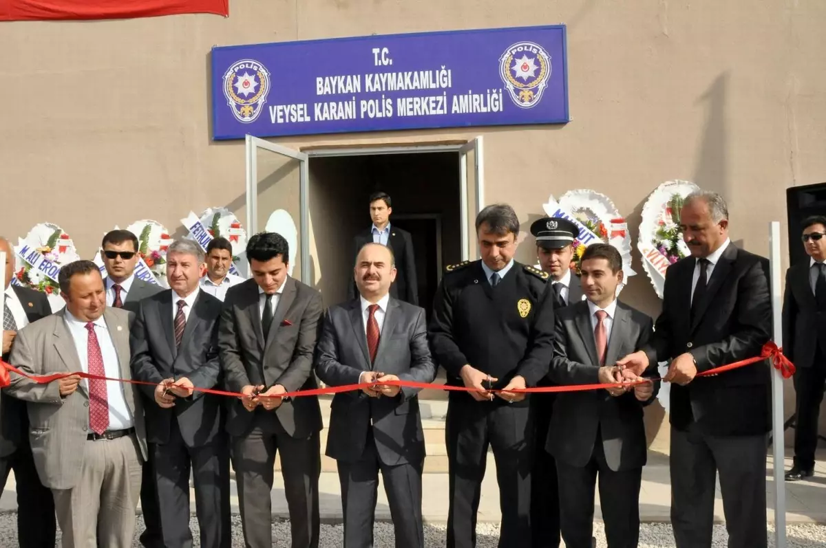 Veysel Karan-i Polis Merkezi Törenle Açıldı