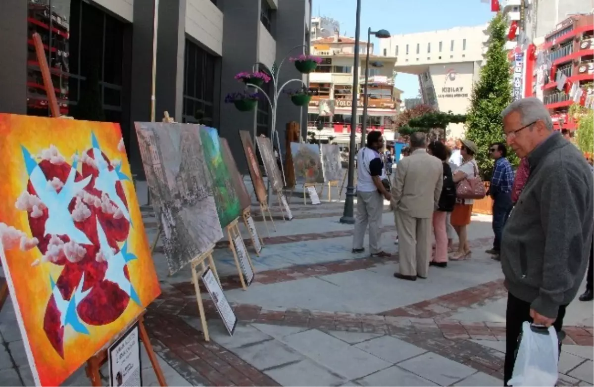 2. Resim Çalıştayı Sergisi Müze Çankaya\'da