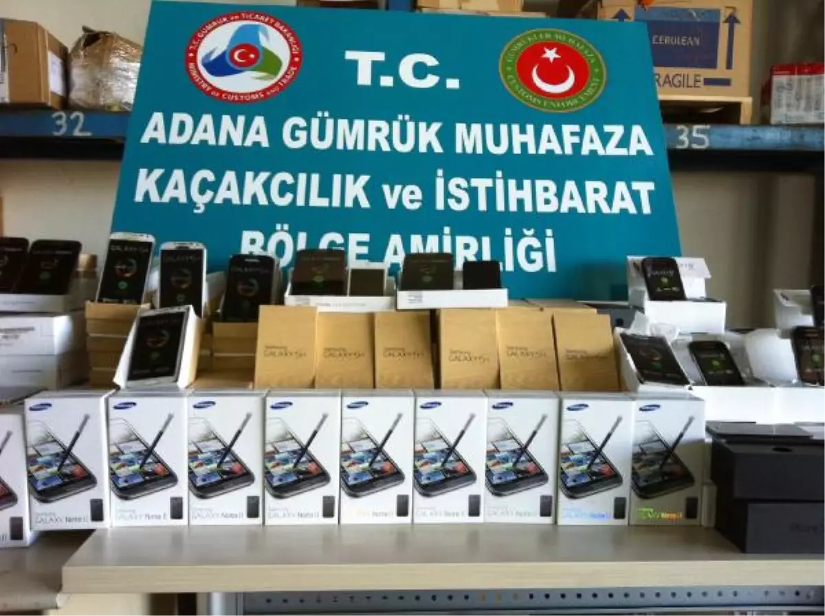 Adana\'da Kaçak Cep Telefonu Operasyonu