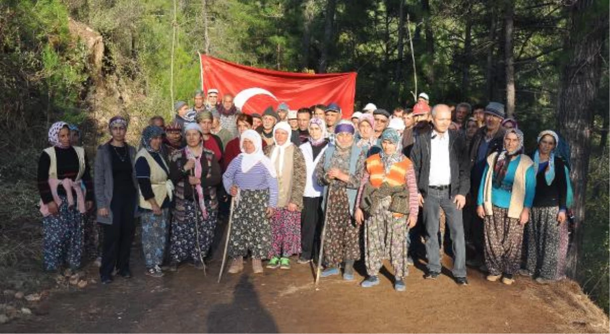 Ahmetler Kanyonu\'nda Köylülerden Hes Karşıtı Nöbet